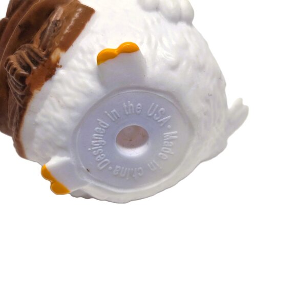 Coop Squad Keychain Lot x4 Tiki Chick Gas Mask Roman Helmet Chicken Bird - Picture 6 of 6